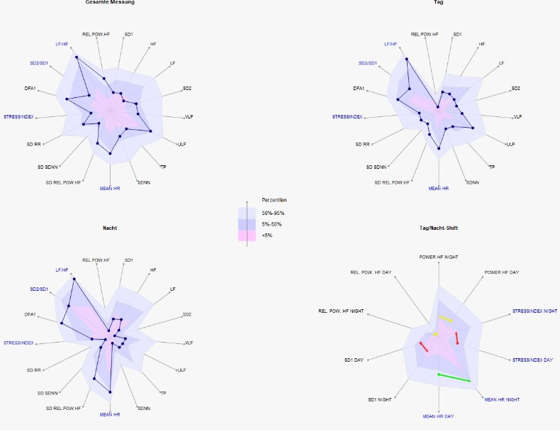 Spiderweb-Diagramme Spiderweb-Diagramme