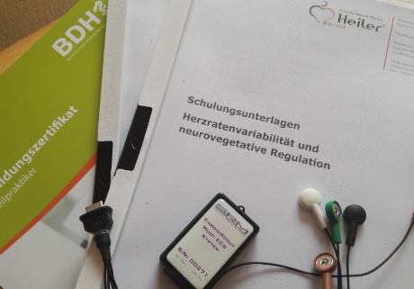 Zertfizierte Schulung zur Herzratenvariabilität (HRV) und neurovegetativen Regulation © Bernd Heiler
