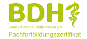 Fortbildungszertifikat bdh-logo-zert